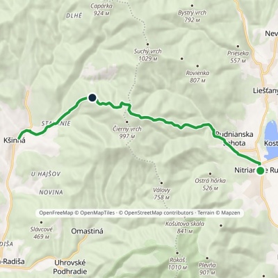 Kšinná – Nitrianske Rudno