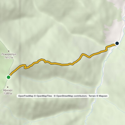 To Mount Pozheratul