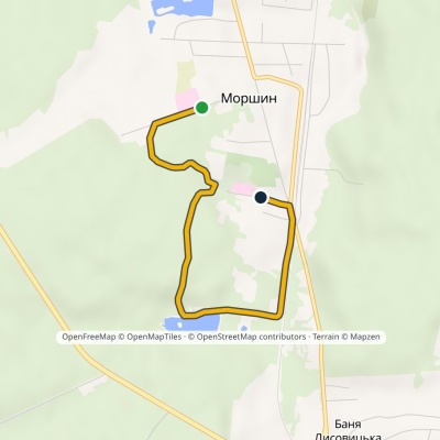 nr 5008 Morszyn: nordic walking