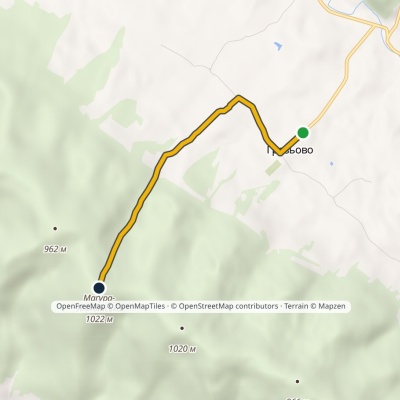 No. 5018 Storm Gate: Hrozova village – Mount Magura-Limnianska