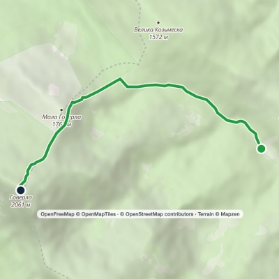 Zaroslyak base – Mount Hoverla