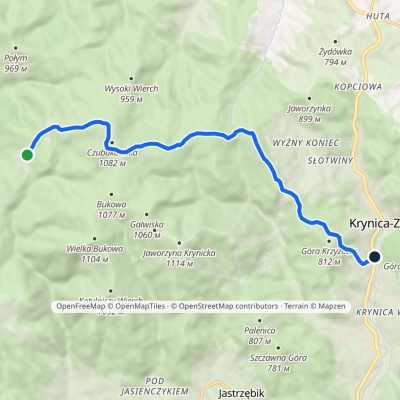 Bacówka PTTK pod Wierchomlą – Krynica-Zdrój