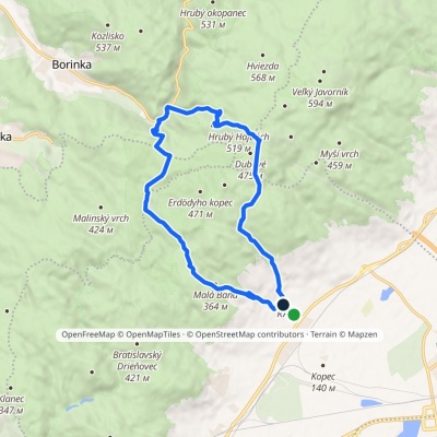 Rača – Rača, pętla