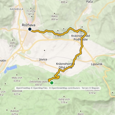 Rožňava – Škridlový Košiar