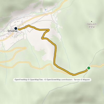 Штоське сідло – Смольнік