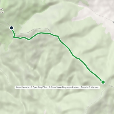 Pavol Jozef Šafárik Trail: Ostrý vrch – Klepaná skala