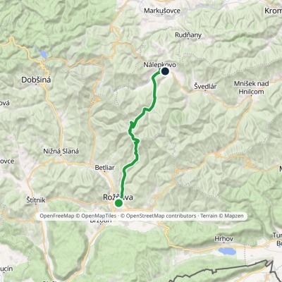 Pavol Jozef Šafárik Trail: Rožňava – Nálepkovo