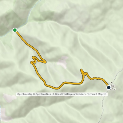 Komen tract – Mount Vykhid