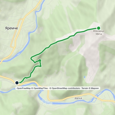 Jaremcze – góra Makowica