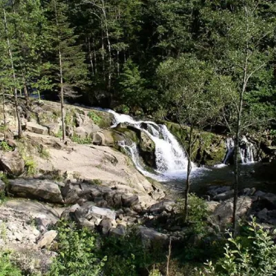 Кам’янецький водоспад в НПП «Сколівські Бескиди»