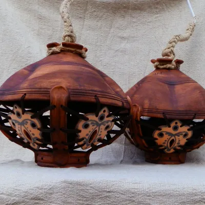 Unikalne lampy ceramiczne — Made in Kosiv — 4