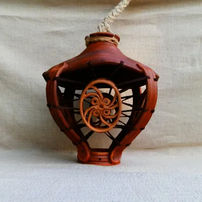 Unikalne lampy ceramiczne — Made in Kosiv — 2
