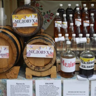 Today in Uzhhorod, mead is flowing