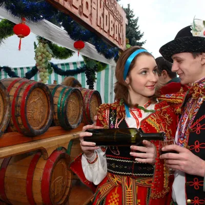 International annual Transcarpathian festival "Red Wine-2017"