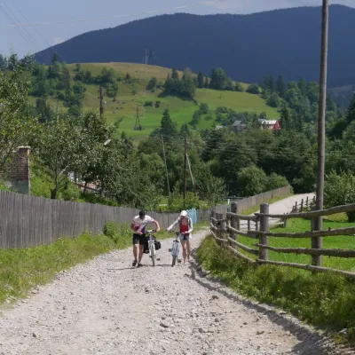 Cycling within the framework of the Velokraina project — 3