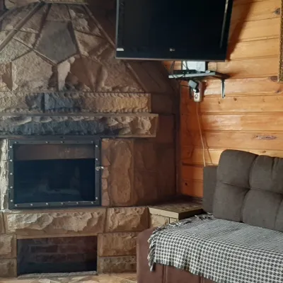 Котеджі "Wood House" Татарів (літній басейн, окремі будинки, — 4