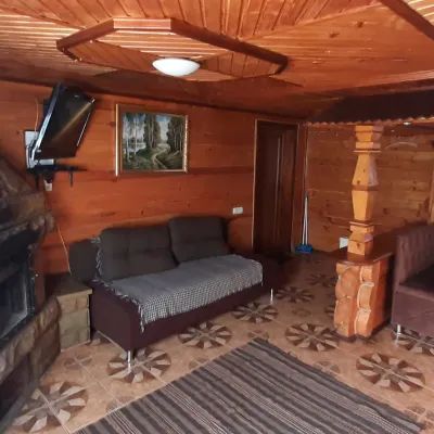 Котеджі "Wood House" Татарів (літній басейн, окремі будинки, — 3
