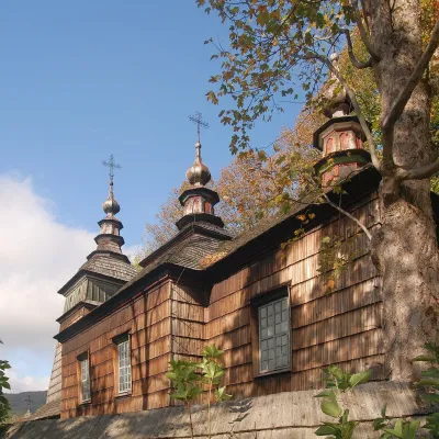 Cerkiew-muzeum św. Kosmy i Damiana w Bartnem — 2