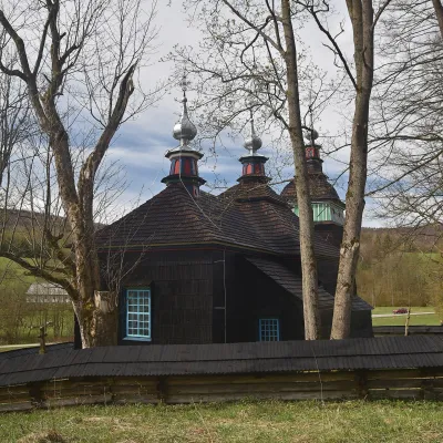 Cerkiew-muzeum św. Kosmy i Damiana w Bartnem — 4