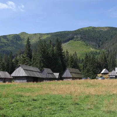 Shepherds' Huts on Polana Chochołowska