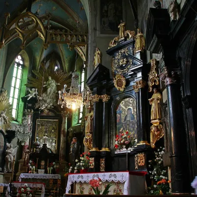 Stary Sącz: rynek i klasztor klarysek — 2