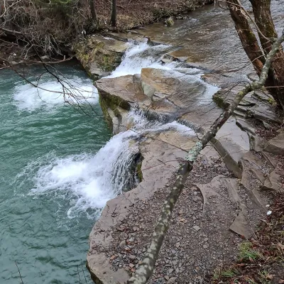 Kacwinianka Waterfalls, Kacwin