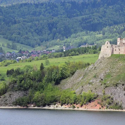 Czorsztyn Castle ruins