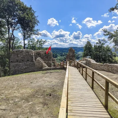 Sobień Castle ruins