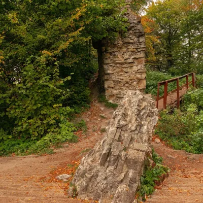 Sobień Castle ruins — 4