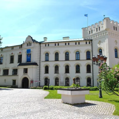 Zamki w Żywcu: Stary Zamek, Pałac Habsburgów i park