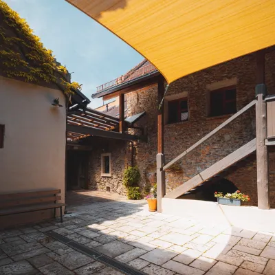 Juran z Modry winery: tastings in a Modra wine shop — 4