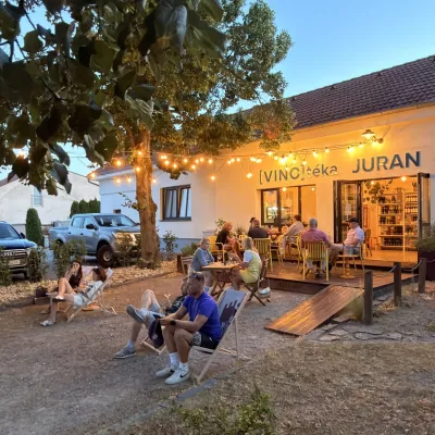 Juran z Modry winery: tastings in a Modra wine shop — 2