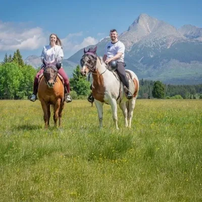 Kone vo Východnej: horse rides below the Tatras — 4