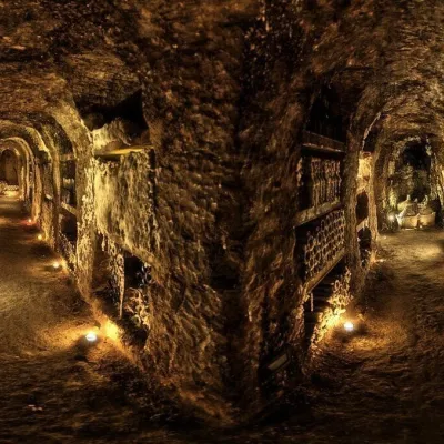 J&J Ostrožovič Winery, Veľká Tŕňa: Tokaj tasting 13 m underground — 4