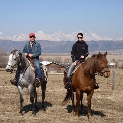 Ranč u Trapera, Podlesok: Horse Rides in the Slovak Paradise — 4