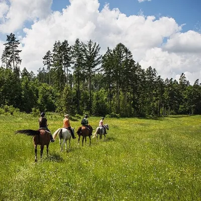 Ranč u Trapera, Podlesok: Horse Rides in the Slovak Paradise — 2