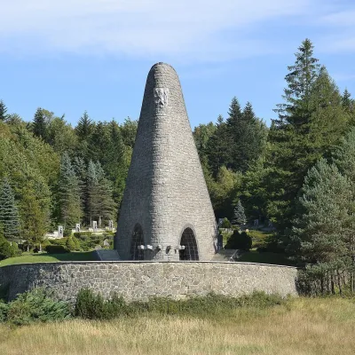 Dukla Pass: memorial, war cemetery and observation tower