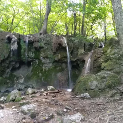 Wodospady Hájske w Krasie Słowackim — 3