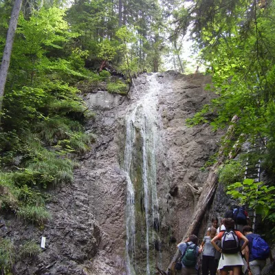Kláštorská Gorge and its waterfalls