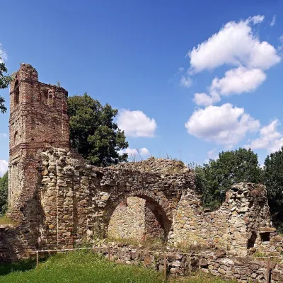 Monaster w Krásnym Brodzie: ruiny i sanktuarium