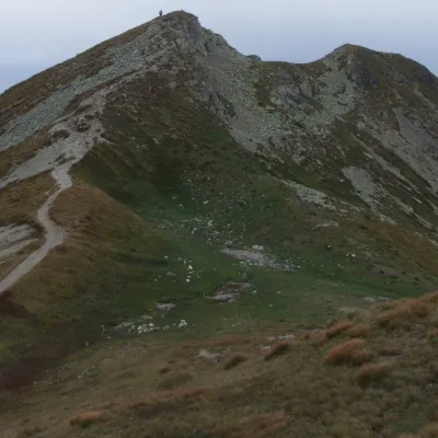 The grassy hole of Salatín and Brestová in the Western Tatras