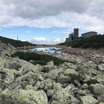 Скалнате плесо, обсерваторія і канатка на Ломницький штит — 2