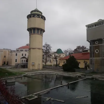 Piešťany: Wyspa Zdrojowa, błoto siarkowe i łaźnie termalne — 2