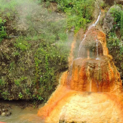 Sklené Teplice: Parenica cave steam bath and thermal baths — 5
