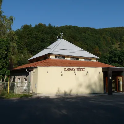 Sklené Teplice: Parenica cave steam bath and thermal baths — 2