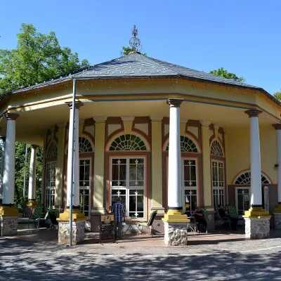 Sklené Teplice: Parenica cave steam bath and thermal baths — 3