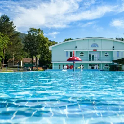 Chalmová Thermal Pool near Prievidza — 2