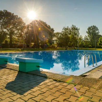 Chalmová Thermal Pool near Prievidza — 4