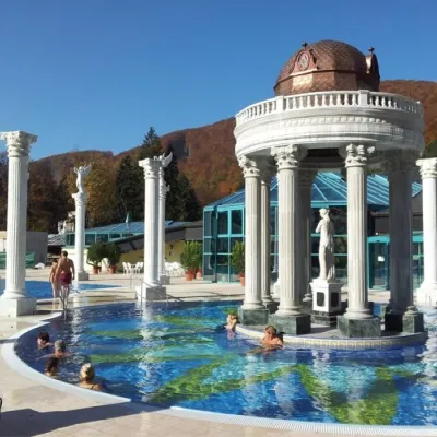 Spa Aphrodite thermal pools, Rajecké Teplice — 3