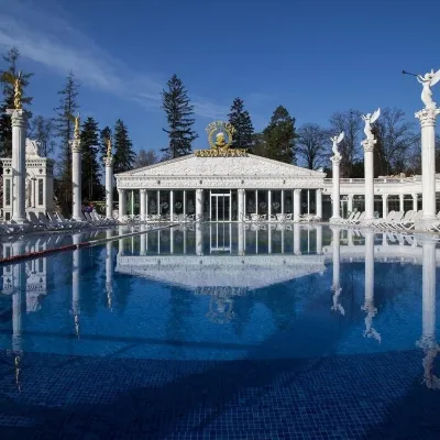 Spa Aphrodite thermal pools, Rajecké Teplice — 2